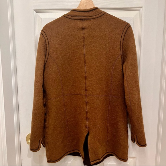 ❣️2/$15 VINTAGE Reversible Wool Coat - Picture 5 of 10